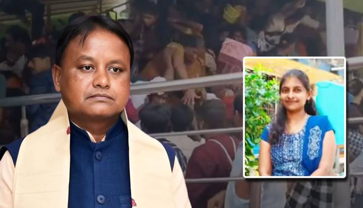 CM Majhi Announces Rs 6L Ex-Gratia For Kin Of Odisha Student Killed In Andhra Temple Stampede