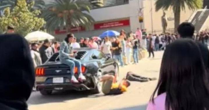 Trifulca y atropellamiento en evento del streamer 'Shifu' en el Monumento a la Revolución