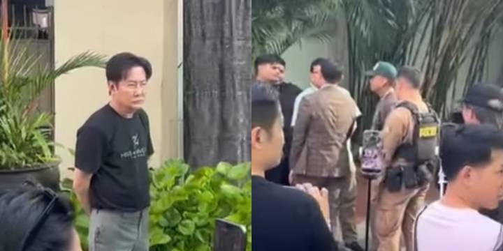 Sonriendo y en primera fila: así presenció Nawat Itsaragrisil la detención de presuntos mexicanos en Tailandia