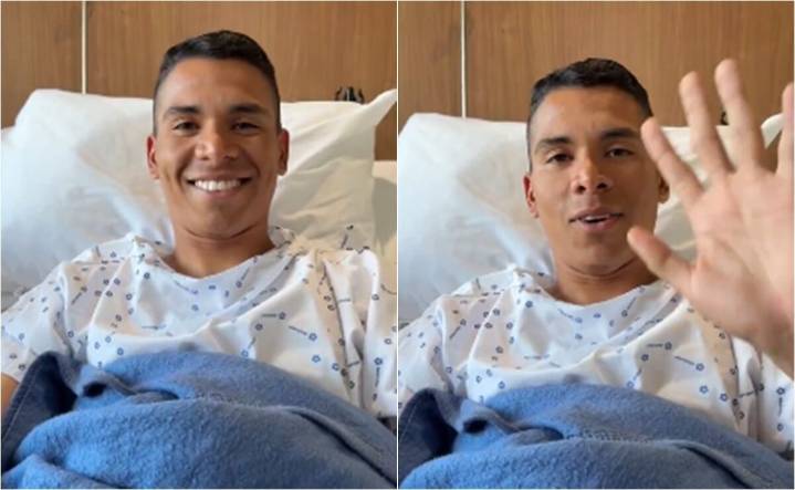Kevin Mier reaparece previo a su cirugía y manda emotivo mensaje