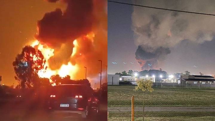 Alerta roja en Ezeiza: evacúan barrios aledaños al predio en llamas y recomiendan cerrar ventanas