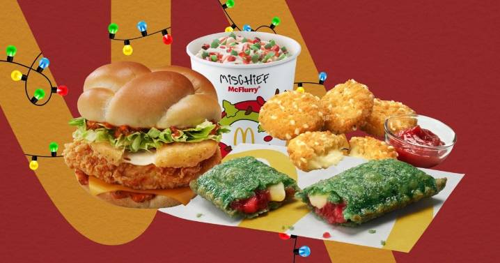 McDonald's menu gets major shake-up as limited-edition Christmas items hit the UK