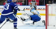 Blues lose yet again in overtime, this time in Toronto, 3