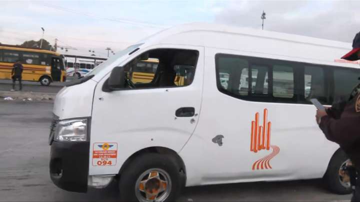 Balacera en la México-Pachuca Hoy: Atacan a Balazos a Conductor de Combi