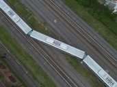 Así descarriló el tren Sarmiento en Liniers: el video del momento exacto