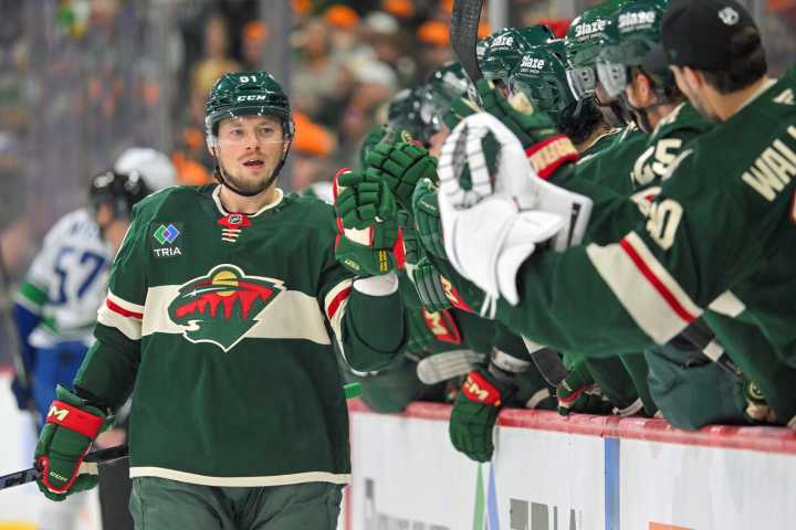 Wild break out of slump with win over Canucks - The Rink Live | Coverage of youth, junior, high school and college hockey