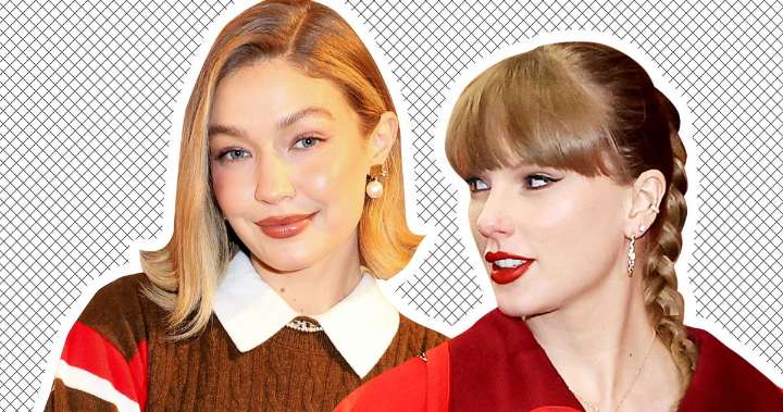 Taylor Swift Borrowed a Little Cashmere From Gigi Hadid