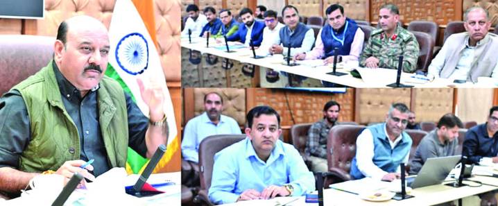 Dy CM reviews progress of National Highway Projects across Jammu Div