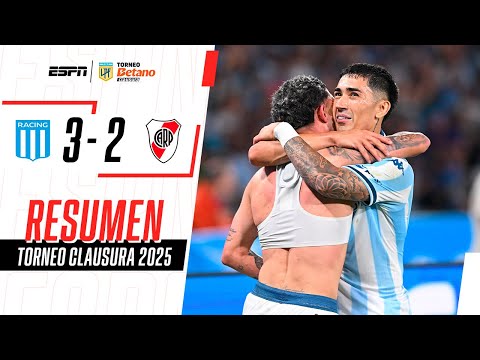 Dónde ver el resumen de River Plate vs. Racing por octavos de Liga Argentina