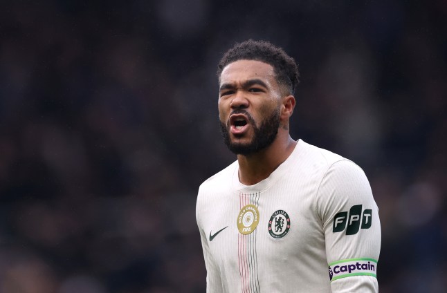 Reece James update after Chelsea star is replaced at half