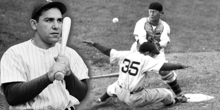 Yogi Berra rookie jersey sells at auction