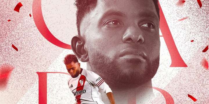 Con frío mensaje, River Plate oficializó la salida de Miguel Ángel Borja del equipo profesional