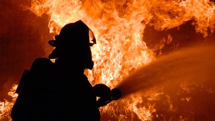 Camper and acreage fire at local RV Park