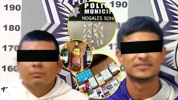 Operativo en Nogales: Arrestan a 2 por posesión de drogas