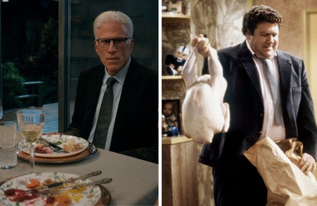 No food fight, no problem: How ‘A Man on the Inside’ served Ted Danson a second helping of Thanksgiving ‘Cheers’