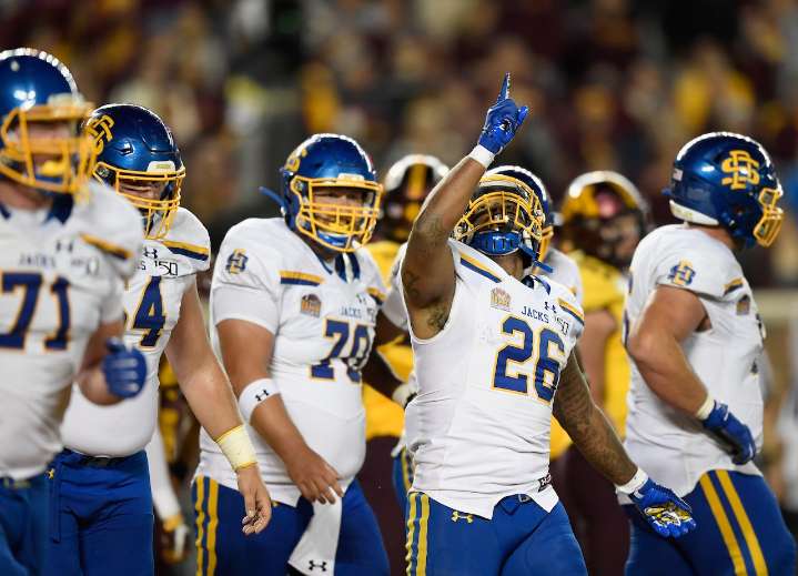 Where to watch South Dakota State Jackrabbits vs New Hampshire college football streaming live on demand without cable today; Kickoff time, TV channel, spread, odds