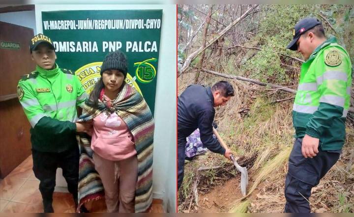 Detienen a mujer por muerte de su nieta recién nacida: presunto parricidio en Junín