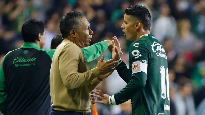 James Rodríguez dio una asistencia, pero tuvo un amargo adiós de León: derrota 1