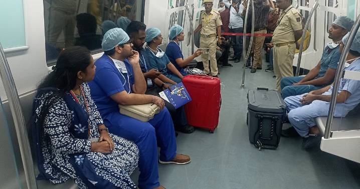 Bengaluru Rush hour rescue: How a human heart beat the traffic on Bengaluru Metro!