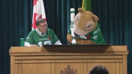 Premier Moe and Gainer the Gopher proclaim Nov. 7 as 'Green and White Day'