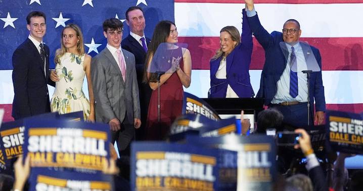 New Jersey voters elect Mikie Sherrill after campaign focused on President Trump, cost of living