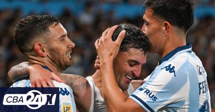 Racing lo ganó de película sobre la hora y dejó a River afuera en Avellaneda