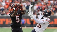 Bengals' Tee Higgins makes history with incredible TD catch vs Bears