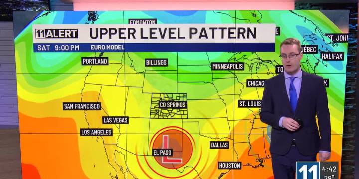 Milder Monday, another dry week ahead