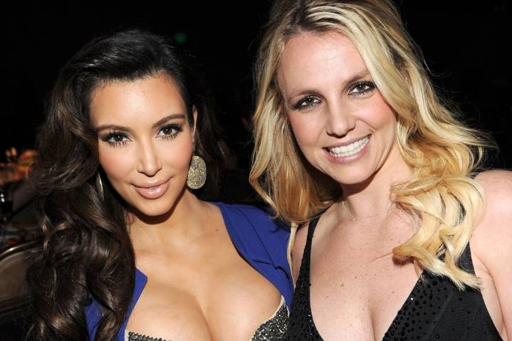 Kim Kardashian and Britney Spears Cozy Up With Khloe at Pajama Party: ‘Calabasas Nights’