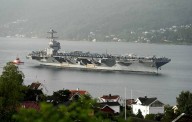 U.S. aircraft carrier near Venezuela as tensions rise