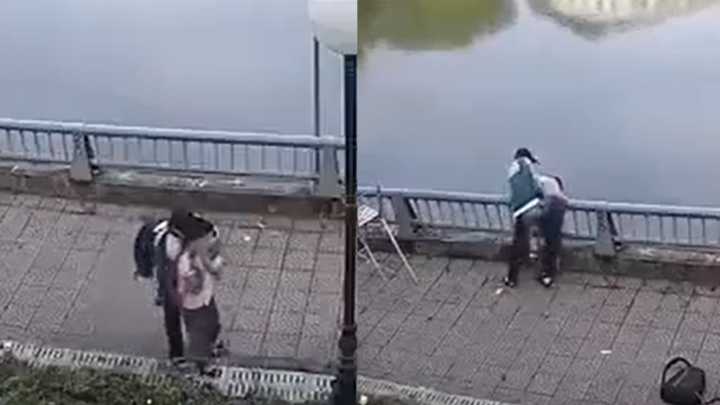 Vietnam: Adolescente acuchilla y lanza a un lago a compañero que le hacía bullying (VIDEO)