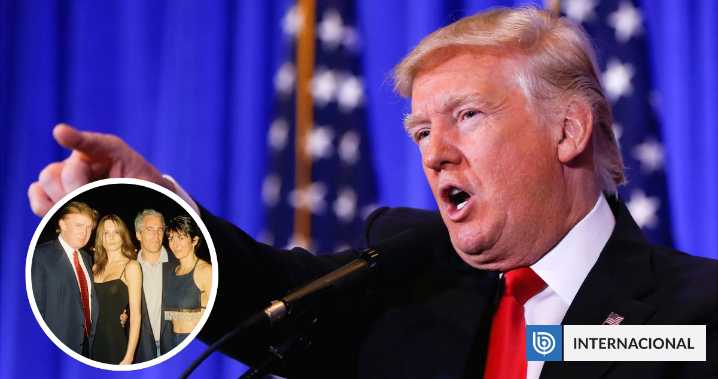 Trump reacciona a difusión de correo que lo ligaría a Epstein: "Harán lo que sea por desviar atención"