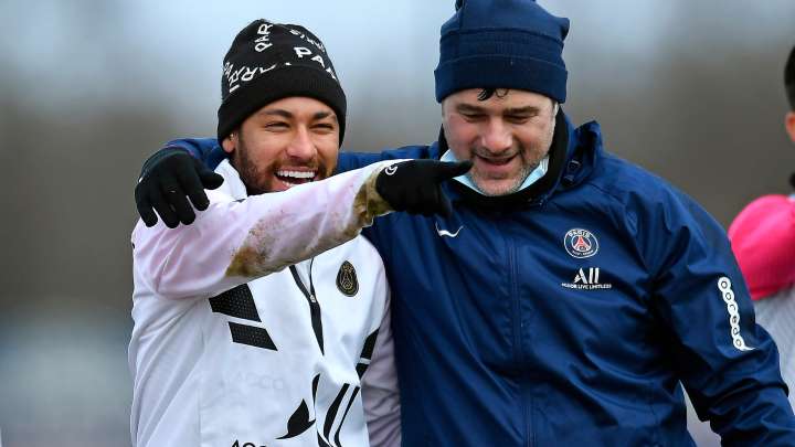 Mauricio Pochettino lavishes praise on 'humble' Neymar and says PSG superstar needs to 'dance' and enjoy football like former teammate Ronaldinho ahead of blockbuster Man City clash