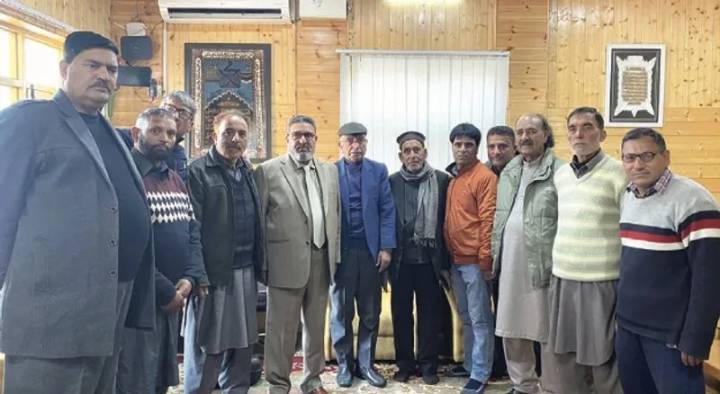 Delegations call on Apni Party chief, raise concerns