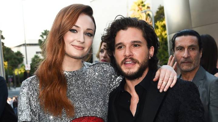 Kit Harington 'Felt Very Odd' Kissing Sophie Turner in New Movie