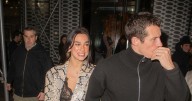 Dua Lipa Hits the Town in Lace & Snakeskin Alongside Callum Turner
