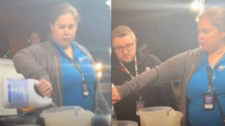 ¡Indignante! Inspectora vacía cloro en puesto de comida de una familia latina