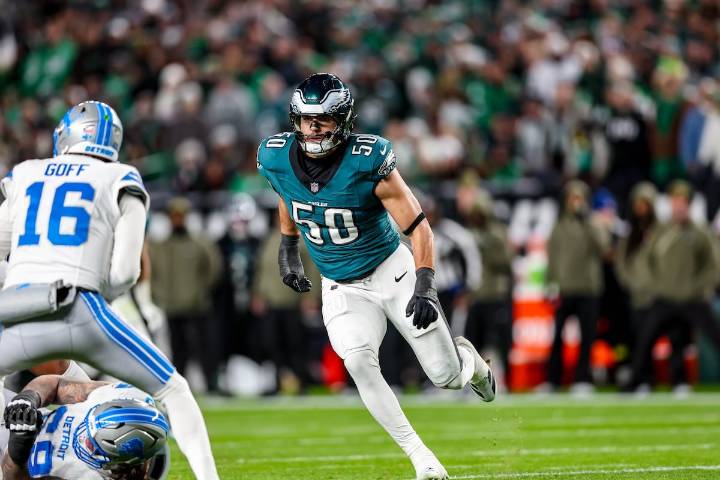 Eagles dominan a Lions y se afianzan en la cima de la NFC