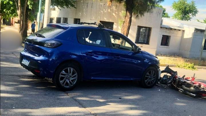 Murió un motociclista tras ser chocado por un auto en Godoy Cruz