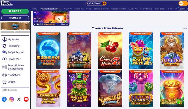 Real Prize casino bonus breakdown