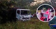 Tragedia en carretera: Reportan al menos 8 muertos y más de 30 heridos tras volcadura de camión en caravana política
