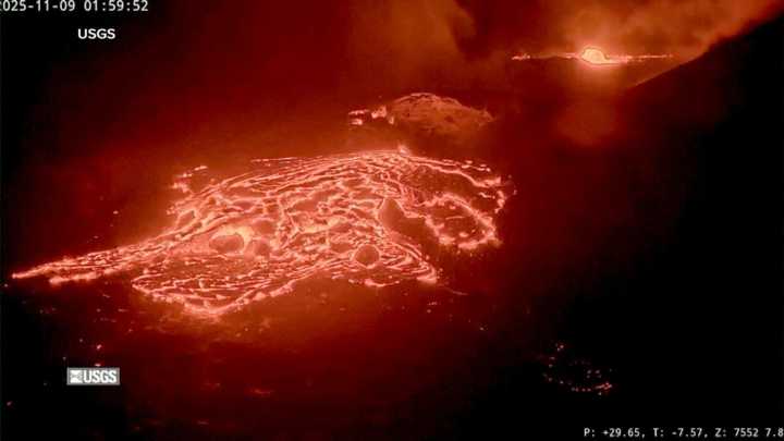 Lava fountains at Hawaii's Kilauea volcano reached 1,100 feet: USGS
