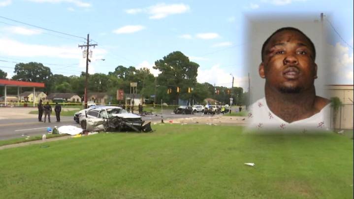 Convicted killer out on bond sentenced to 10 years after fatal 2022 crash in Baton Rouge school zone