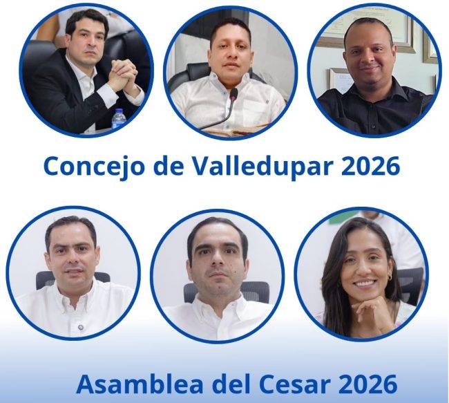 Nuevas mesas directivas del Concejo de Valledupar y Asamblea del Cesar 2026
