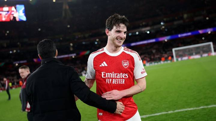Declan Rice warns UCL leaders Arsenal don't 'get carried away'