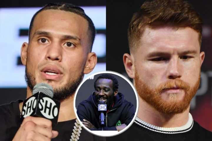 David Benavidez Shames “Scared” Canelo Alvarez for Fighting Terence Crawford