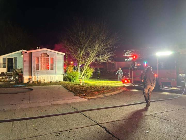 Deputies, officer rescue 2 people from burning home in Martinsville
