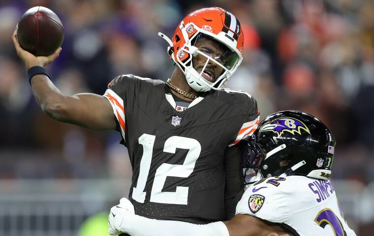 Browns turn to rookie QB Shedeur Sanders with Gabriel out
