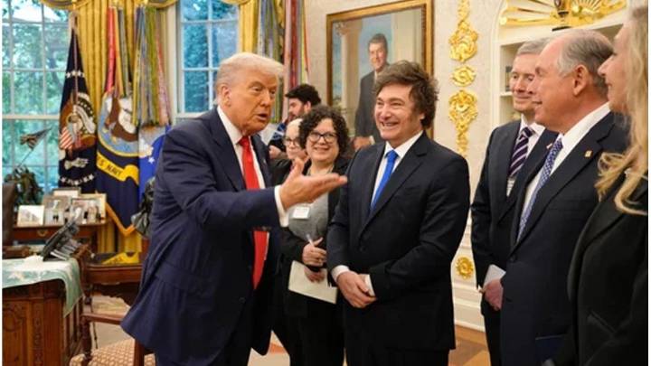 Milei y Trump compartirán el palco en el sorteo del Mundial 2026