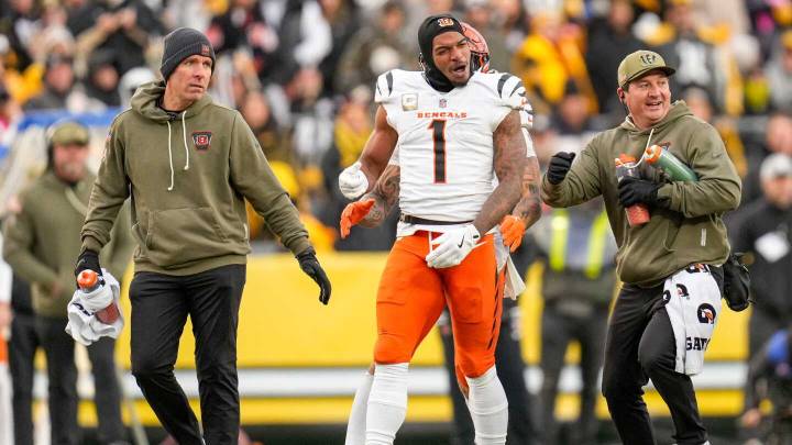 Referee Bill Vinovich: We didn't see Ja'Marr Chase spit on Jalen Ramsey